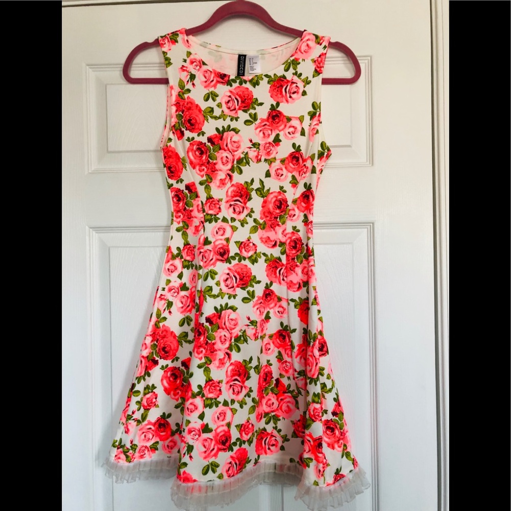 Hot pink flowery